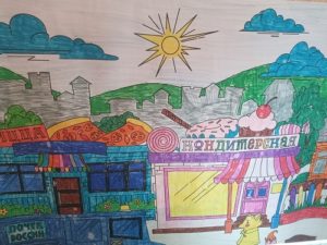 Онлайн - выставка детских рисунков ко Дню защиты детей Наше мирное небо (1)